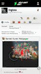 Mobile Screenshot of ingloss.deviantart.com