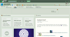 Desktop Screenshot of jsonic50000.deviantart.com