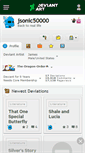Mobile Screenshot of jsonic50000.deviantart.com
