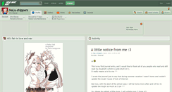 Desktop Screenshot of nalu-shippers.deviantart.com