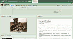 Desktop Screenshot of cg-mcpo.deviantart.com