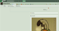 Desktop Screenshot of kitsune-konno.deviantart.com