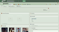 Desktop Screenshot of generalmld.deviantart.com