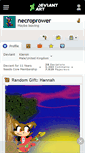 Mobile Screenshot of necroprower.deviantart.com