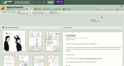 Desktop Screenshot of misssunflower94.deviantart.com
