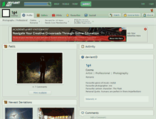 Tablet Screenshot of 1g4.deviantart.com