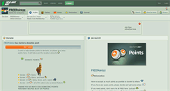 Desktop Screenshot of freepointzz.deviantart.com