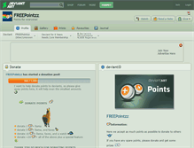 Tablet Screenshot of freepointzz.deviantart.com