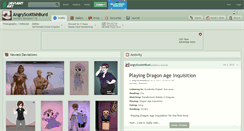 Desktop Screenshot of angryscottishburd.deviantart.com