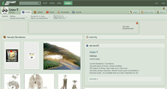 Desktop Screenshot of crow-t.deviantart.com