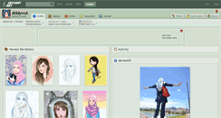 Desktop Screenshot of diddywut.deviantart.com