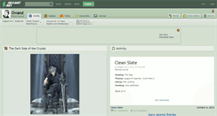 Desktop Screenshot of owand.deviantart.com