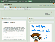 Tablet Screenshot of fuzzy-grinch.deviantart.com