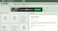 Desktop Screenshot of chaosmakir.deviantart.com