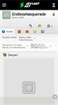 Mobile Screenshot of endlessmasquerade.deviantart.com