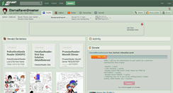 Desktop Screenshot of eternalravendreamer.deviantart.com