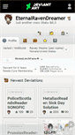 Mobile Screenshot of eternalravendreamer.deviantart.com