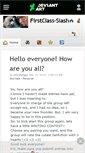 Mobile Screenshot of firstclass-slash.deviantart.com