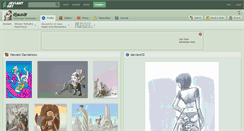 Desktop Screenshot of djausdr.deviantart.com