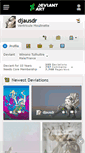 Mobile Screenshot of djausdr.deviantart.com