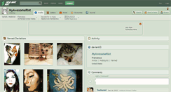 Desktop Screenshot of myawesomeriot.deviantart.com