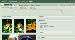 Desktop Screenshot of engelvleugels.deviantart.com