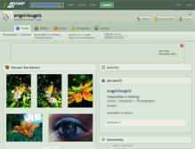 Tablet Screenshot of engelvleugels.deviantart.com