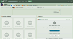 Desktop Screenshot of j2001.deviantart.com