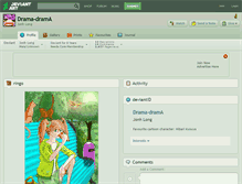 Tablet Screenshot of drama-drama.deviantart.com