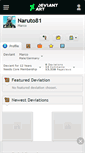 Mobile Screenshot of naruto81.deviantart.com