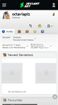 Mobile Screenshot of octaviaplz.deviantart.com