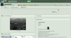 Desktop Screenshot of mashedpotato.deviantart.com