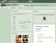 Tablet Screenshot of marcus--x--oliver.deviantart.com