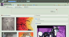 Desktop Screenshot of gothic316316.deviantart.com