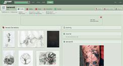 Desktop Screenshot of baranoid.deviantart.com