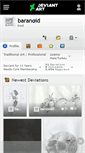 Mobile Screenshot of baranoid.deviantart.com