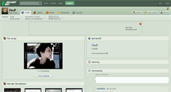 Desktop Screenshot of deup.deviantart.com