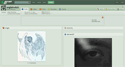 Desktop Screenshot of englishwitch.deviantart.com