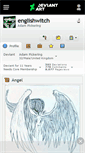 Mobile Screenshot of englishwitch.deviantart.com