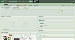 Desktop Screenshot of busayo.deviantart.com