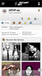 Mobile Screenshot of mphp-ao.deviantart.com