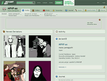 Tablet Screenshot of mphp-ao.deviantart.com