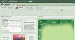 Desktop Screenshot of centauran.deviantart.com