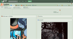 Desktop Screenshot of luciferia.deviantart.com