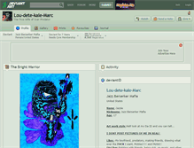 Tablet Screenshot of lou-dete-kale-marc.deviantart.com