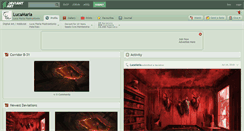 Desktop Screenshot of lucamaria.deviantart.com