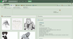 Desktop Screenshot of evilhorse.deviantart.com