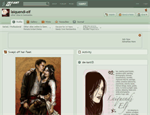 Tablet Screenshot of laiquendi-elf.deviantart.com