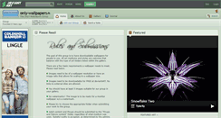 Desktop Screenshot of only-wallpapers.deviantart.com