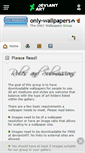 Mobile Screenshot of only-wallpapers.deviantart.com